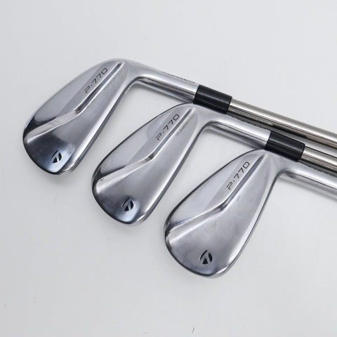 Used TaylorMade P770 2020 Iron Set / 6 - PW / Stiff Flex