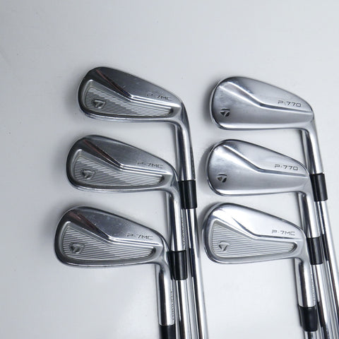 Used TaylorMade P770 2020 & P7MC 2020 Iron Set / 5 - PW / Stiff Flex