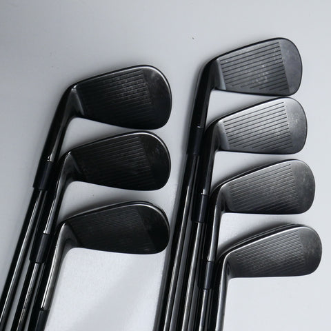 Used TaylorMade P770 2023 Black Iron Set / 4 - PW / Stiff Flex