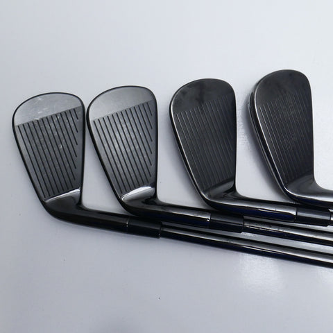 Used TaylorMade P770 2023 Black Iron Set / 4 - PW / Stiff Flex