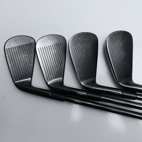 Used TaylorMade P770 2023 Black Iron Set / 4 - PW / Stiff Flex