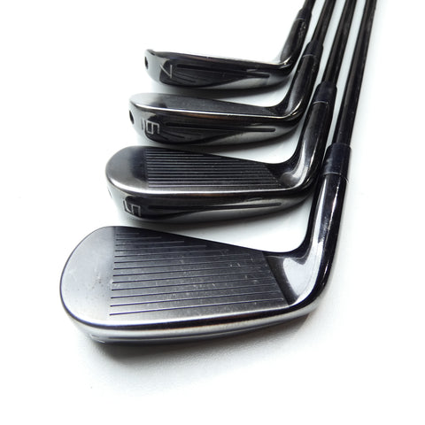 Used TaylorMade P770 2023 Black Iron Set / 4 - PW / Stiff Flex