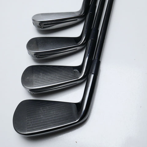 Used TaylorMade P770 2023 Black Iron Set / 4 - PW / Stiff Flex