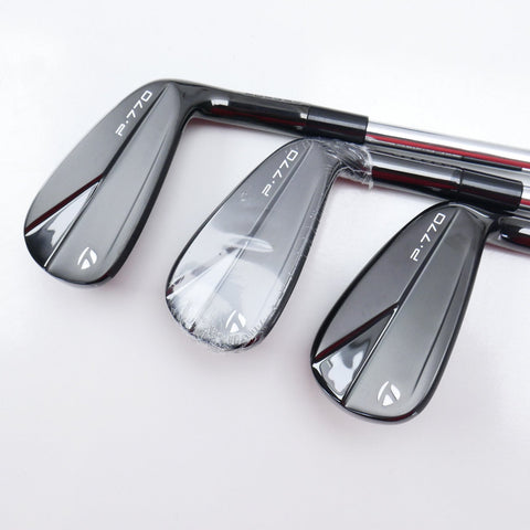 Used TaylorMade P770 2023 Black Iron Set / 5 - PW / Regular Flex