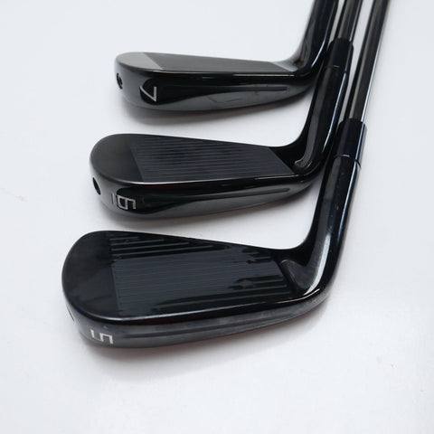 Used TaylorMade P770 2023 Black Iron Set / 5 - PW / Regular Flex