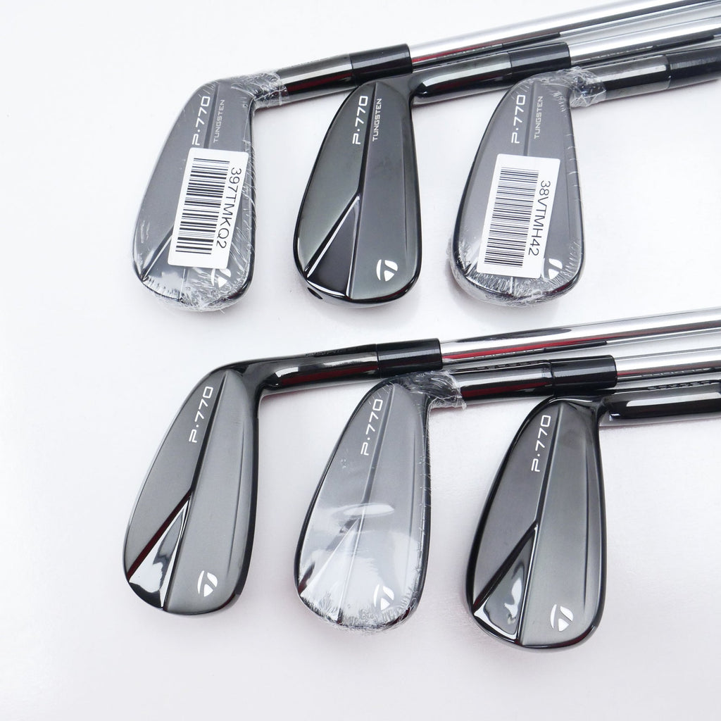 Used TaylorMade P770 2023 Black Iron Set / 5 - PW / Regular Flex