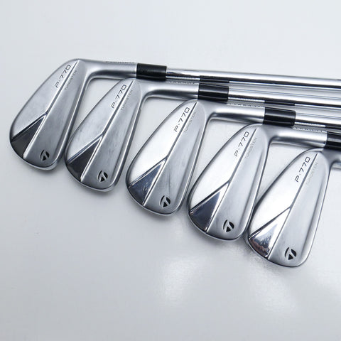 Used TaylorMade P770 2023 Iron Set / 3 - PW + AW / Stiff Flex