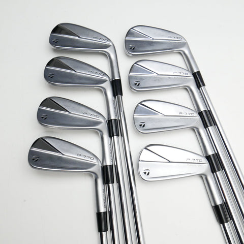 Used TaylorMade P770 2023 Iron Set / 3 - PW / X-Stiff Flex