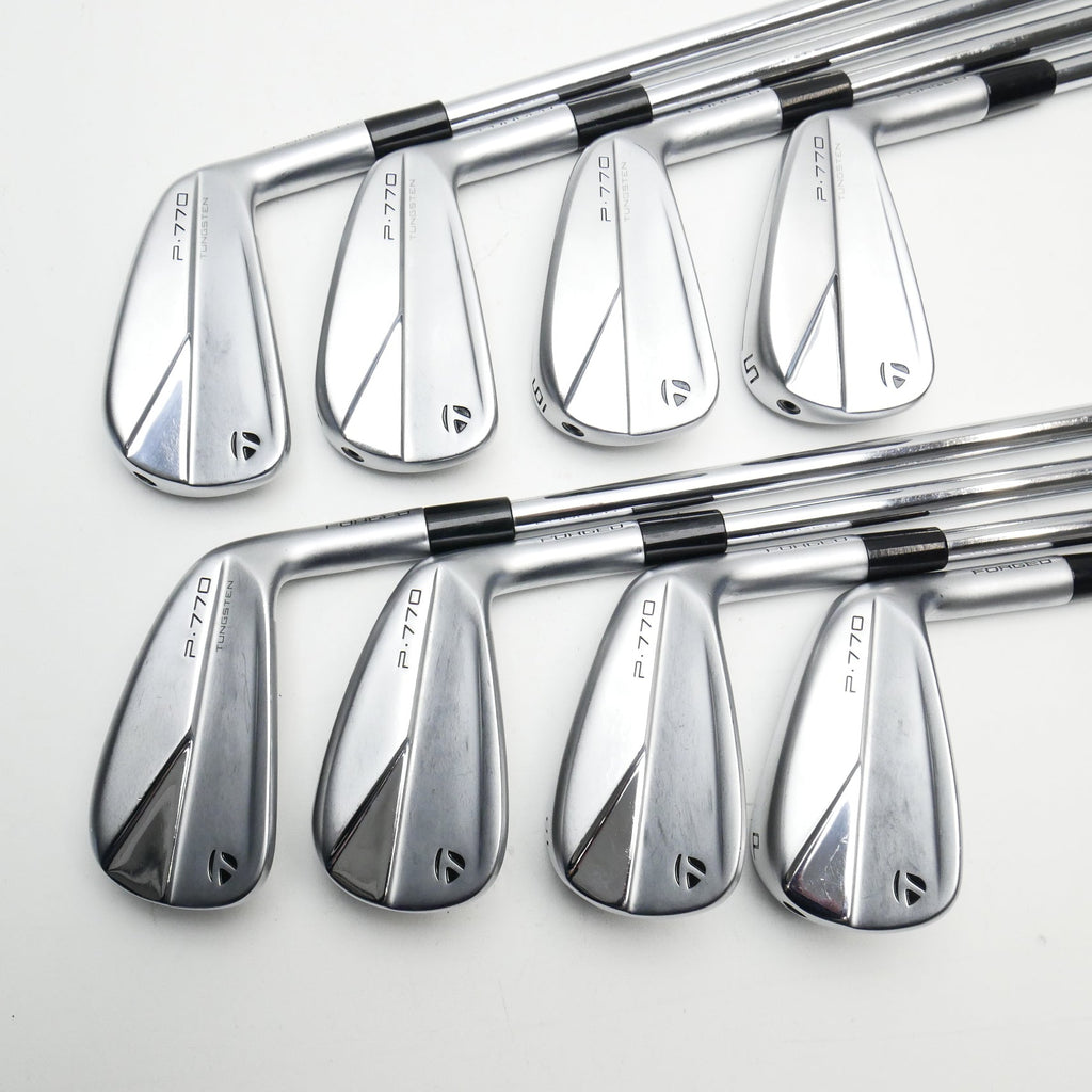 Used TaylorMade P770 2023 Iron Set / 3 - PW / X-Stiff Flex