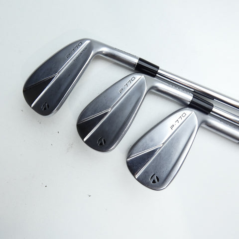 Used TaylorMade P770 2023 Iron Set / 4 - 9 IRON / Stiff Flex