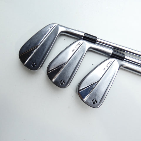 Used TaylorMade P770 2023 Iron Set / 4 - 9 IRON / Stiff Flex