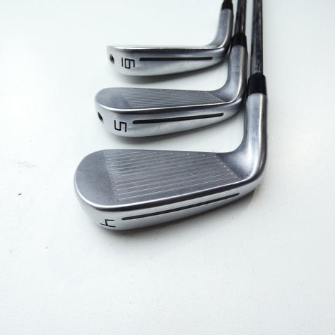 Used TaylorMade P770 2023 Iron Set / 4 - 9 IRON / Stiff Flex