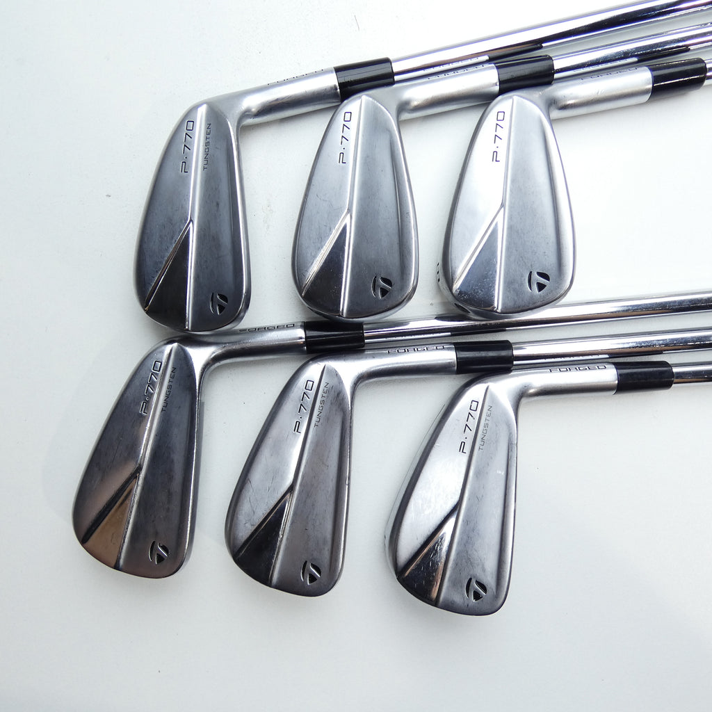 Used TaylorMade P770 2023 Iron Set / 4 - 9 IRON / Stiff Flex
