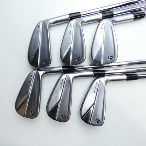 Used TaylorMade P770 2023 Iron Set / 4 - 9 IRON / Stiff Flex