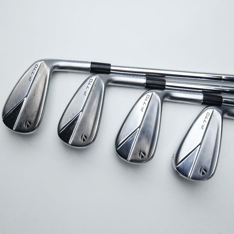 Used TaylorMade P770 2023 Iron Set / 4 - PW + AW / X-Stiff Flex