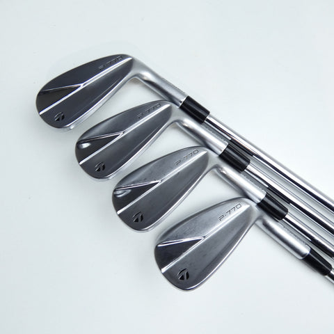 Used TaylorMade P770 2023 Iron Set / 4 - PW + AW / X-Stiff Flex