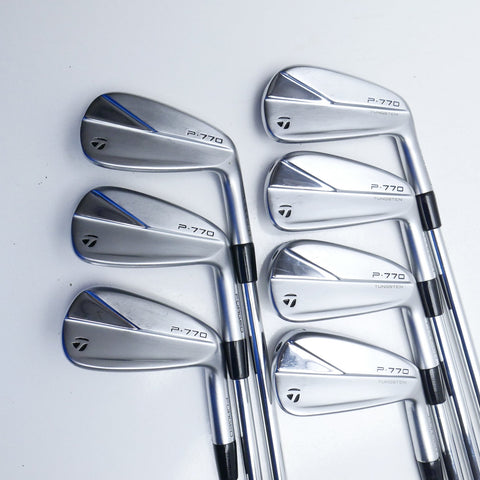 Used TaylorMade P770 2023 Iron Set / 4 - PW / Stiff Flex