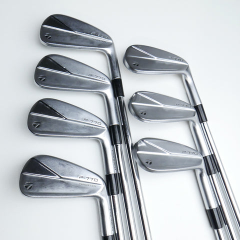 Used TaylorMade P770 2023 Iron Set / 4 - PW / Stiff Flex