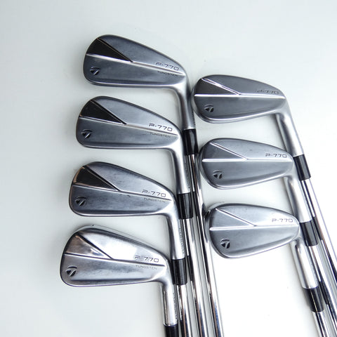 Used TaylorMade P770 2023 Iron Set / 4 - PW / Stiff Flex
