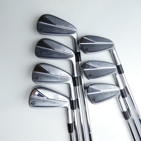Used TaylorMade P770 2023 Iron Set / 4 - PW / Stiff Flex