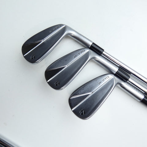 Used TaylorMade P770 2023 Iron Set / 4 - PW / Stiff Flex