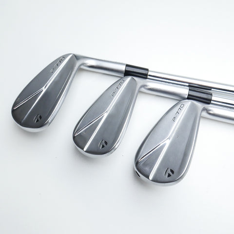 Used TaylorMade P770 2023 Iron Set / 4 - PW / Stiff Flex