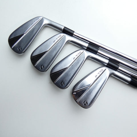 Used TaylorMade P770 2023 Iron Set / 4 - PW / Stiff Flex