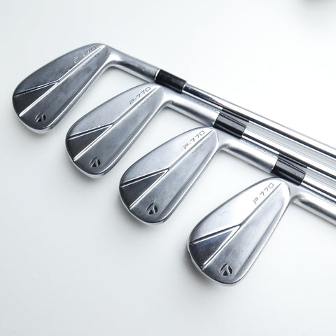 Used TaylorMade P770 2023 Iron Set / 4 - PW / Stiff Flex