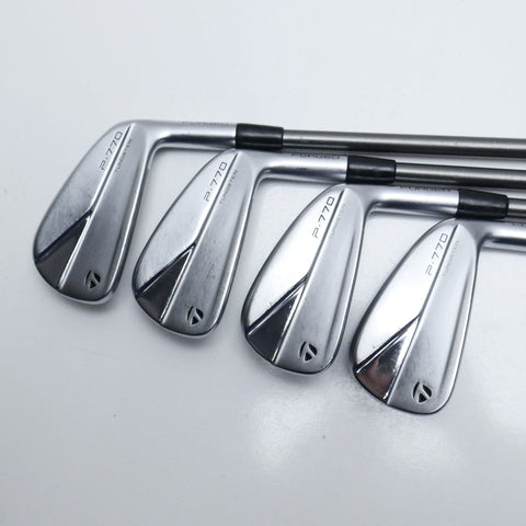 Used TaylorMade P770 2023 Iron Set / 4 - PW / Stiff Flex