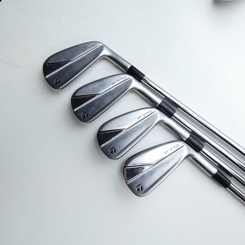 Used TaylorMade P770 2023 Iron Set / 4 - PW / Stiff Flex