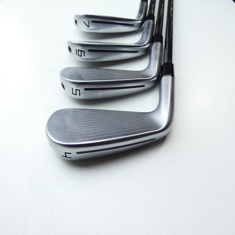 Used TaylorMade P770 2023 Iron Set / 4 - PW / Stiff Flex