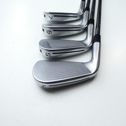 Used TaylorMade P770 2023 Iron Set / 4 - PW / Stiff Flex