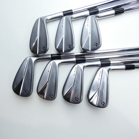 Used TaylorMade P770 2023 Iron Set / 4 - PW / Stiff Flex
