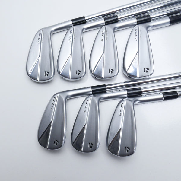 Used TaylorMade P770 2023 Iron Set / 4 - PW / Stiff Flex
