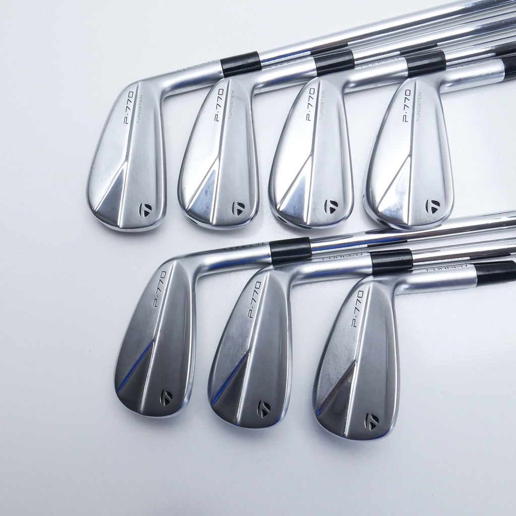 Used TaylorMade P770 2023 Iron Set / 4 - PW / X-Stiff Flex