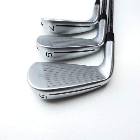 Used TaylorMade P770 2023 Iron Set / 5 - PW / Stiff Flex