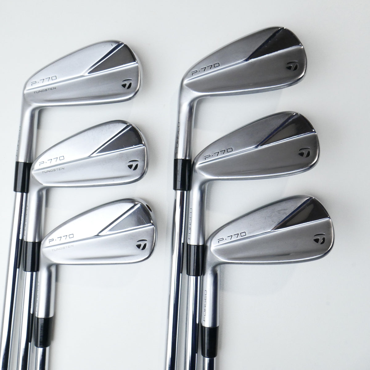 Used TaylorMade P770 2023 Iron Set / 5 - PW / Stiff Flex / Left-Handed