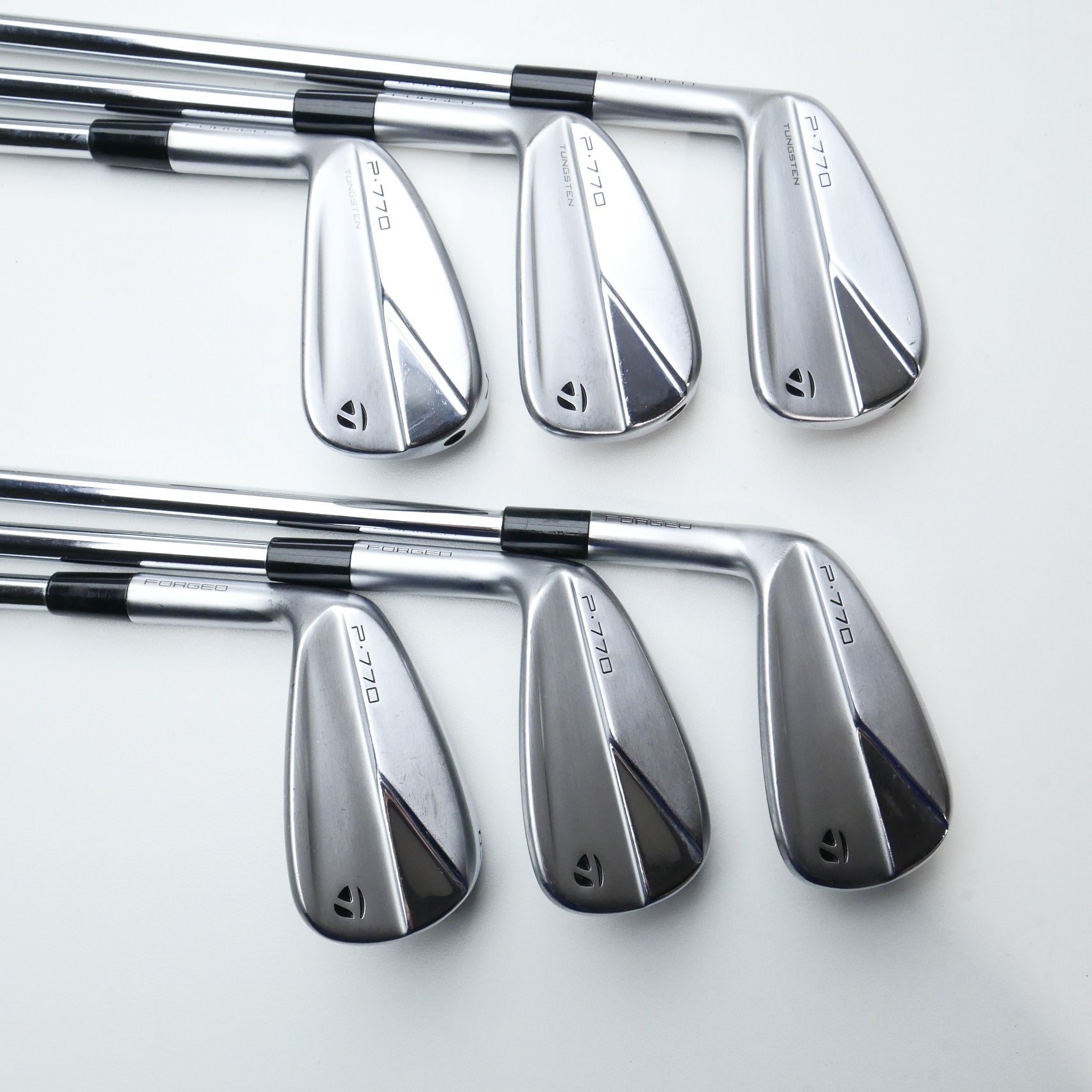 Used TaylorMade P770 2023 Iron Set / 5 - PW / Stiff Flex / Left-Handed