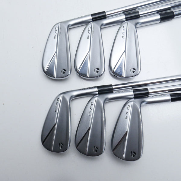 Used TaylorMade P770 2023 Iron Set / 5 - PW / X-Stiff Flex