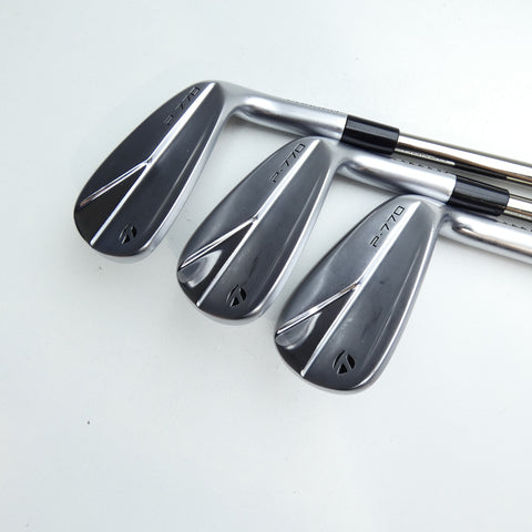 Used TaylorMade P770 2023 Iron Set / 6 - PW + AW / Stiff Flex