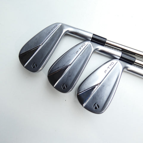 Used TaylorMade P770 2023 Iron Set / 6 - PW + AW / Stiff Flex