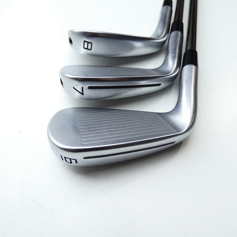 Used TaylorMade P770 2023 Iron Set / 6 - PW + AW / Stiff Flex