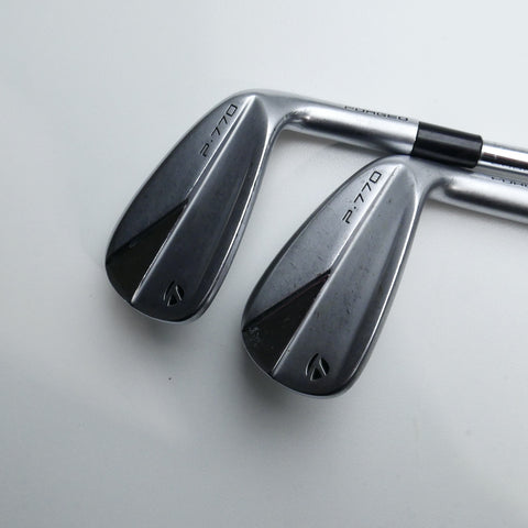 Used TaylorMade P770 2023 Iron Set / 7 - PW / Stiff Flex