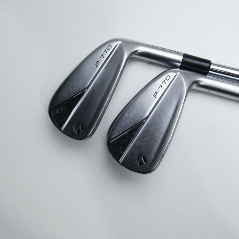 Used TaylorMade P770 2023 Iron Set / 7 - PW / Stiff Flex