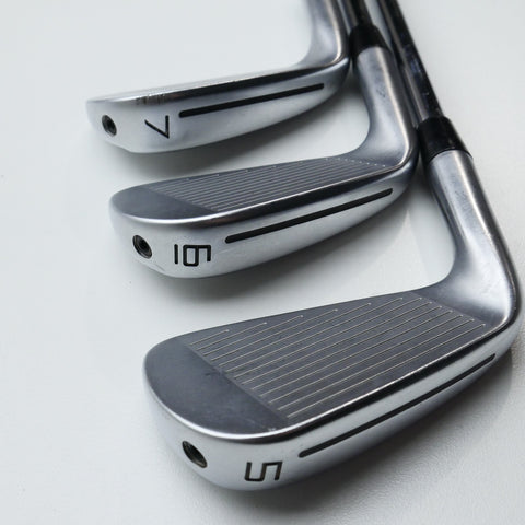 Used TaylorMade P770 2023 & P7MB 2023 Iron Set / 5 - PW / Regular Flex