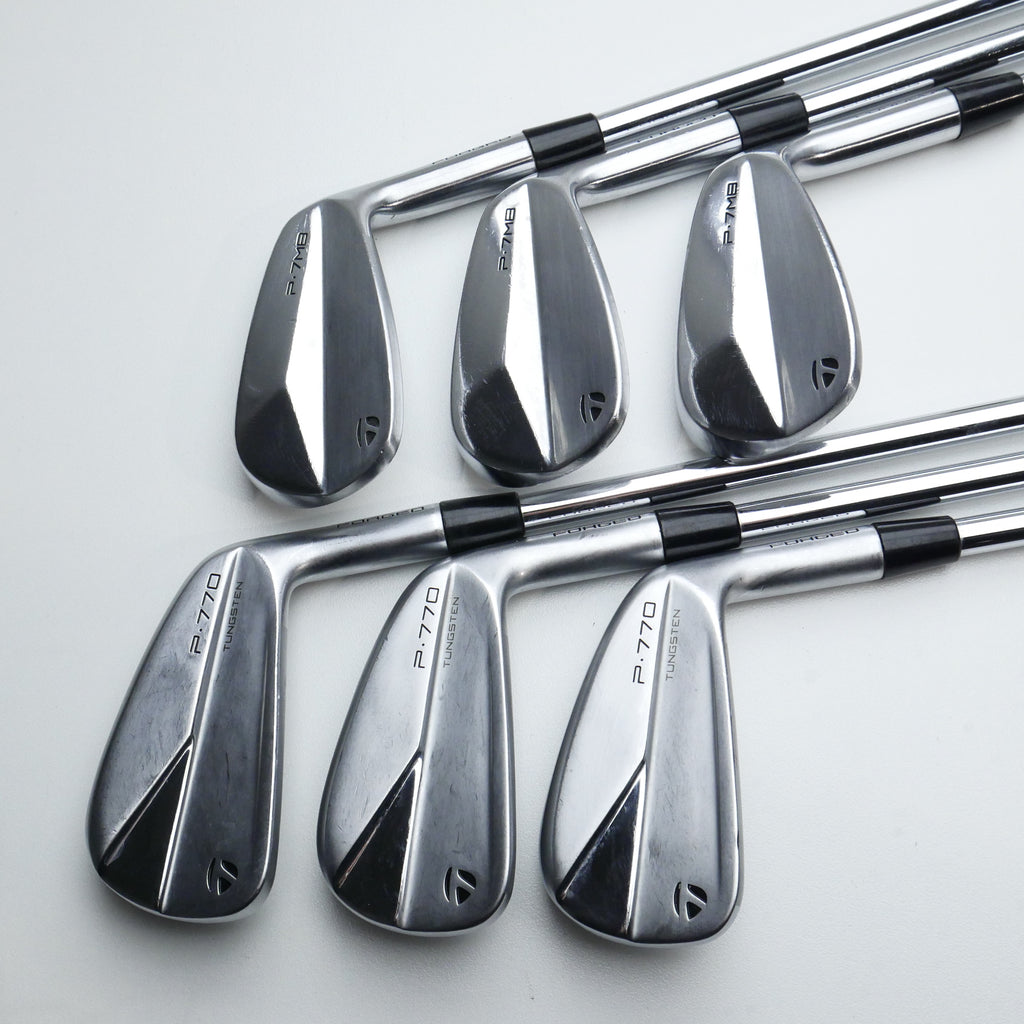 Used TaylorMade P770 2023 & P7MB 2023 Iron Set / 5 - PW / Regular Flex