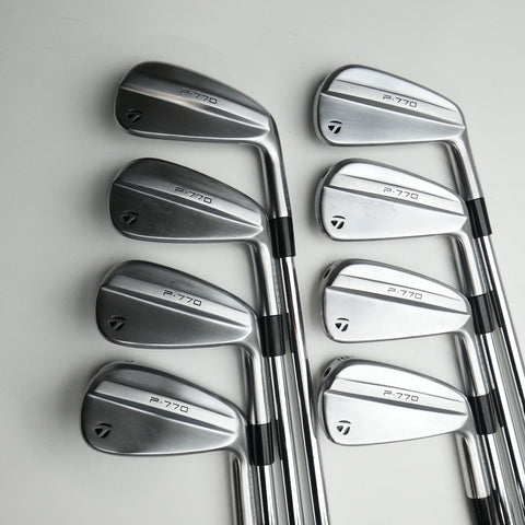 Used TaylorMade P770 2024 Iron Set / 3 - PW / Stiff Flex
