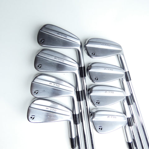 Used TaylorMade P770 2024 Iron Set / 4 - PW + AW / Stiff Flex
