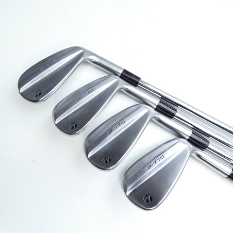 Used TaylorMade P770 2024 Iron Set / 4 - PW + AW / Stiff Flex
