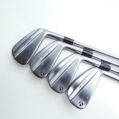 Used TaylorMade P770 2024 Iron Set / 4 - PW + AW / Stiff Flex